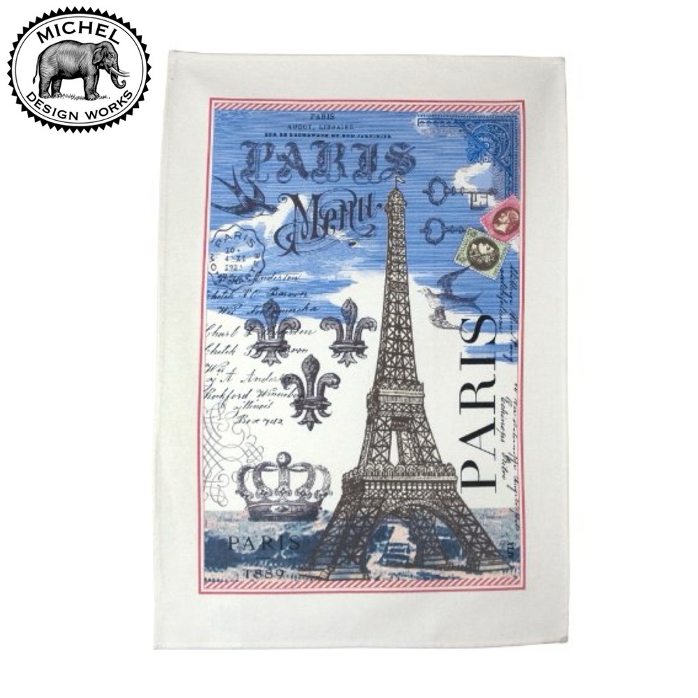 Michel Design Works Paris Themed Tea Towel